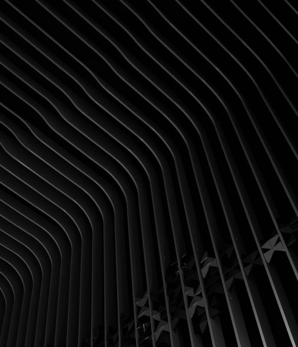 Abstract image featuring a dark, metallic, and patterned design with a captivating texture.